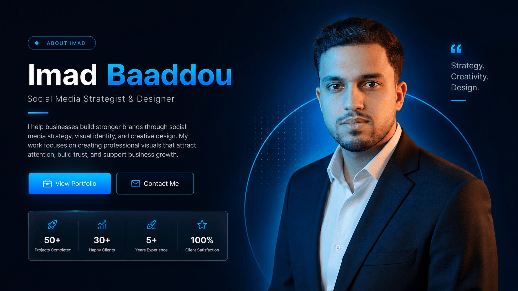Imad Baaddou Personal Brand